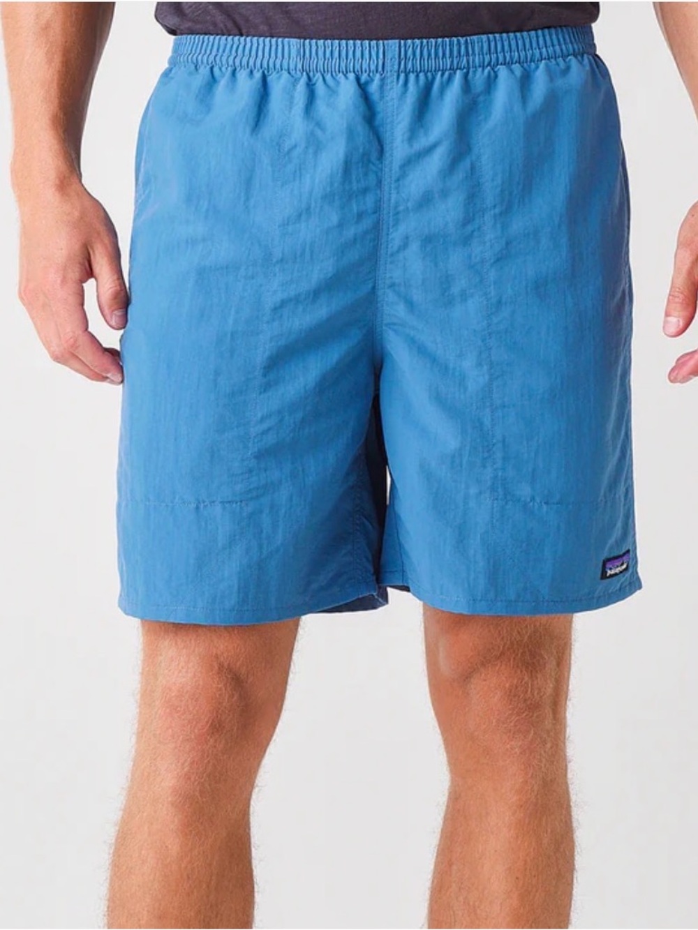 Patagonia Men’s Baggies 7in Netplus Shore Blue Hybrid Outdoor Short Pockets XL